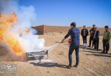 گزارش تصویری | برگزاری کارگاه مبانی حریق و اصول ایمنی 